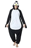 Duledule Relaxo Kostüm Onesie Damen Jumpsuit Pinguin Onesies Tier Herren Pyjama Fasching Halloween...