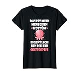 Oktopus Kraken Tentakel Kostüm Fasching Menschliches Kostüm T-Shirt