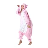 AKAAYUKO Damen Herren Karneval Kostüm Pyjama Weihnachten Tiere Onesie Halloween Jumpsuit...