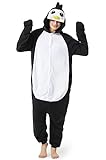 LorranTree Relaxo Kostüm Pinguin Onesie Jumpsuit Tier Relax Kostuem Damen Herren Pyjama Fasching...