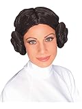 Rubie's Official Star Wars Prinzessin Leia-Perücke, Kostüm für Erwachsene, Einheitsgröße...