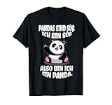 Panda Deko Bär Geschenk Kostüm Damen Süße Geschenke Klein T-Shirt