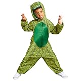 (PKT) (9908802) Child Crocodile All In One Costume (8-10yr)