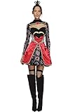 Fever Queen Of Hearts Costume (S)