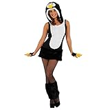 Fun Shack Schwarz Pinguin Kostüm Damen, Tierkostüm Pinguin Erwachsene, Pinguinkostüm Damen,...