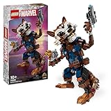 LEGO Marvel Rocket & Baby Groot, baubares Superhelden-Spielzeug für Kinder aus Marvel Studios'...