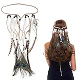 Indianer Kostüm Damen Hippie Boho Haarband Haarschmuck Hippie Kostüm Indianer Stirnband Damen...