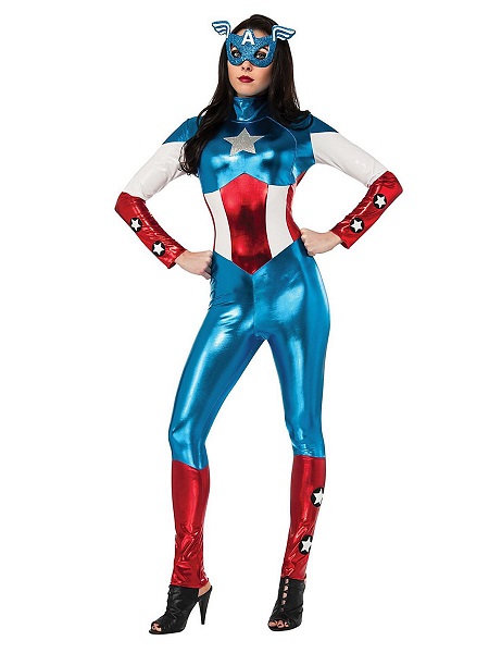 Marvel Kostüm Damen Captain America