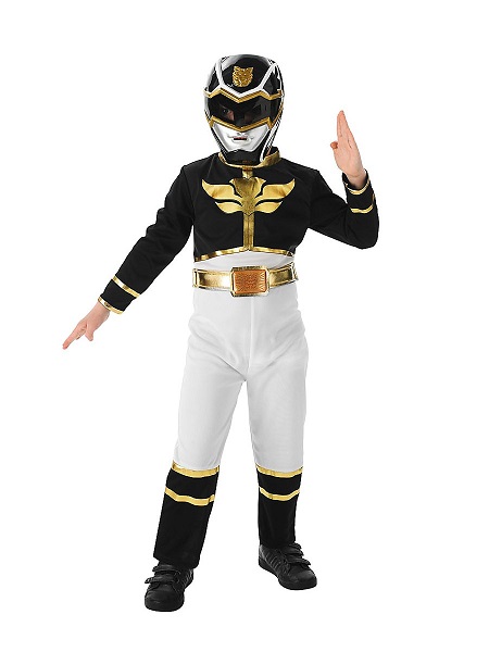 Power Ranger Kostüm Kinder Jungen schwarz